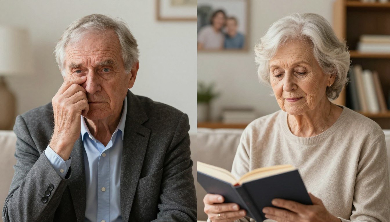 Alzheimer's symptoms vs normal aging
