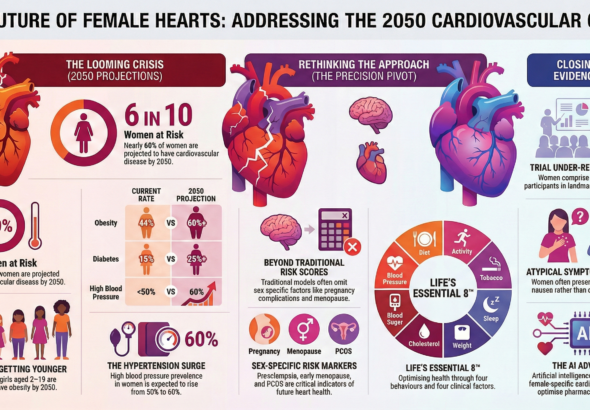 Female Heart Health 2050 Projections