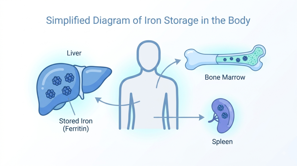 Within "Iron Deficiency vs. Iron-Deficiency Anemia"